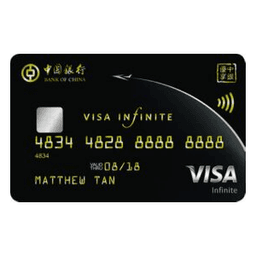 BOC Visa Infinite Credit Card Reviews 2024 Logo
