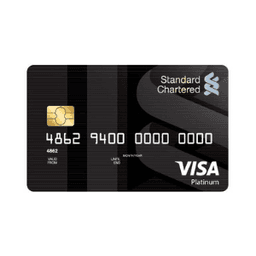 Standard Chartered Platinum Visa Card Logo