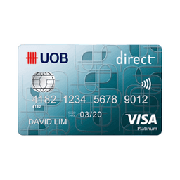UOB Direct Visa Debit Card Logo