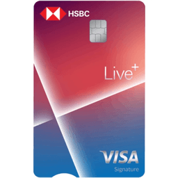 HSBC Live+ Card Logo