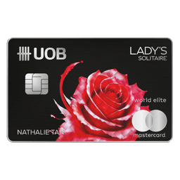 UOB Lady's Solitaire Card Logo