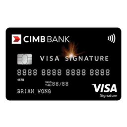 CIMB Visa Signature Logo