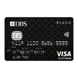 DBS Black Visa Card Logo