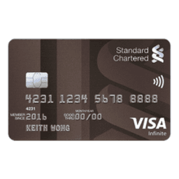 Standard Chartered Visa Infinite Credit Card Logo