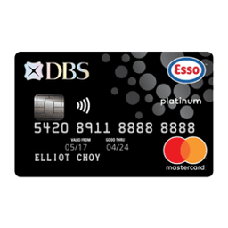 DBS Esso Card Logo