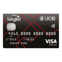 UOB Singtel Card Logo