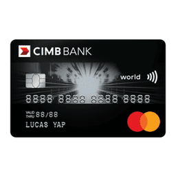 CIMB World Mastercard Logo