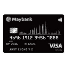 Maybank Visa Infinite Card Logo