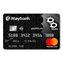 Maybank DUO Platinum Mastercard Logo
