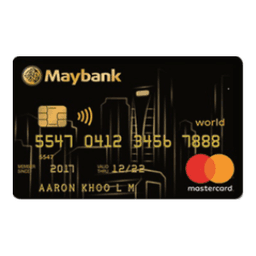Maybank World Mastercard Logo