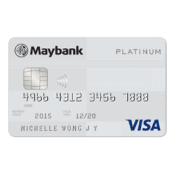 Maybank Platinum Visa Card Logo