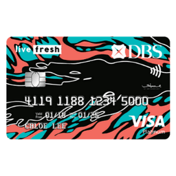 DBS Live Fresh Visa Student Card Logo