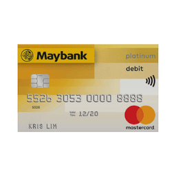 Maybank Platinum Debit Card Logo