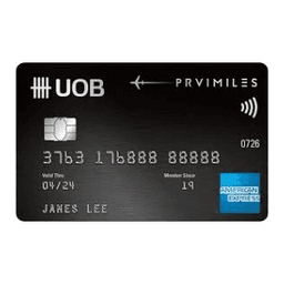 UOB PRVI Miles AMEX Card Logo