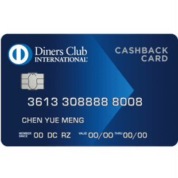 DCS Diners Club CASHBACK Credit Card Logo