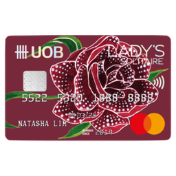 UOB Lady's Solitaire Card Logo