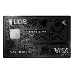 UOB Visa Infinite Metal Card Logo