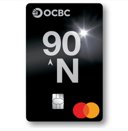 OCBC 90 Degrees N Mastercard Logo